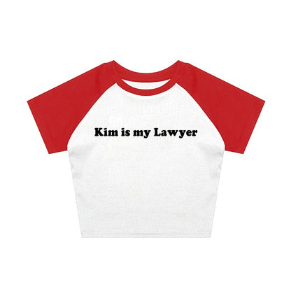 Kim Is my Lawyer Tee by White Market