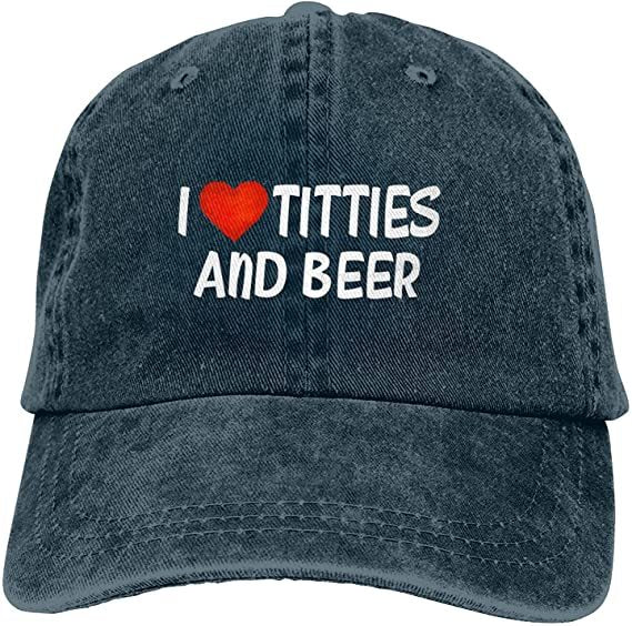 I Love Titties and Beer Hat by White Market