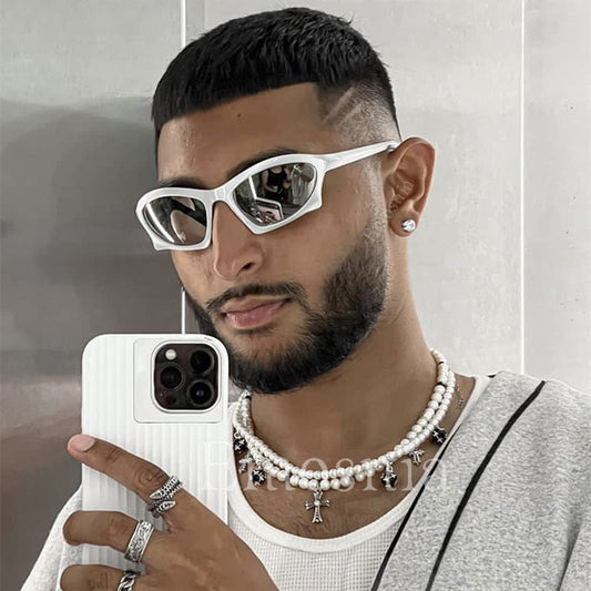 Chrome Futurism Sunglasses by White Market