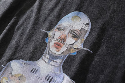 Hajime Sorayama "Woman" Oversized Tee by White Market