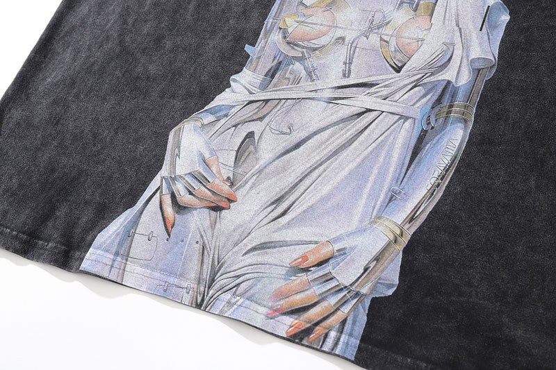 Hajime Sorayama "Woman" Oversized Tee by White Market