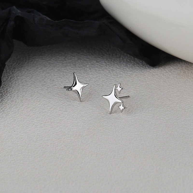 Sparkle Stars Earrings by White Market