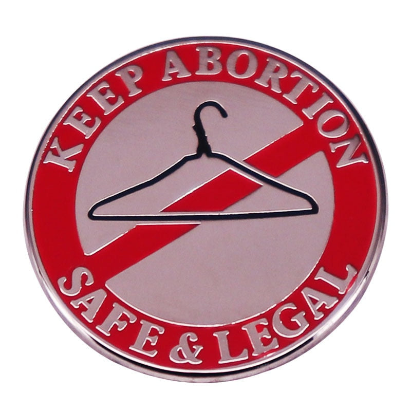 Keep Abortion Safe and Legal Pin by White Market