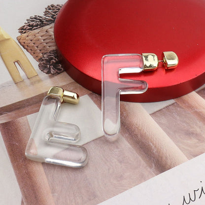 "F" Earrings by White Market