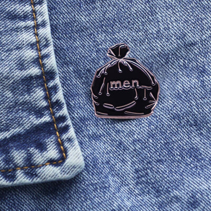 Men Are Trash Pin by White Market