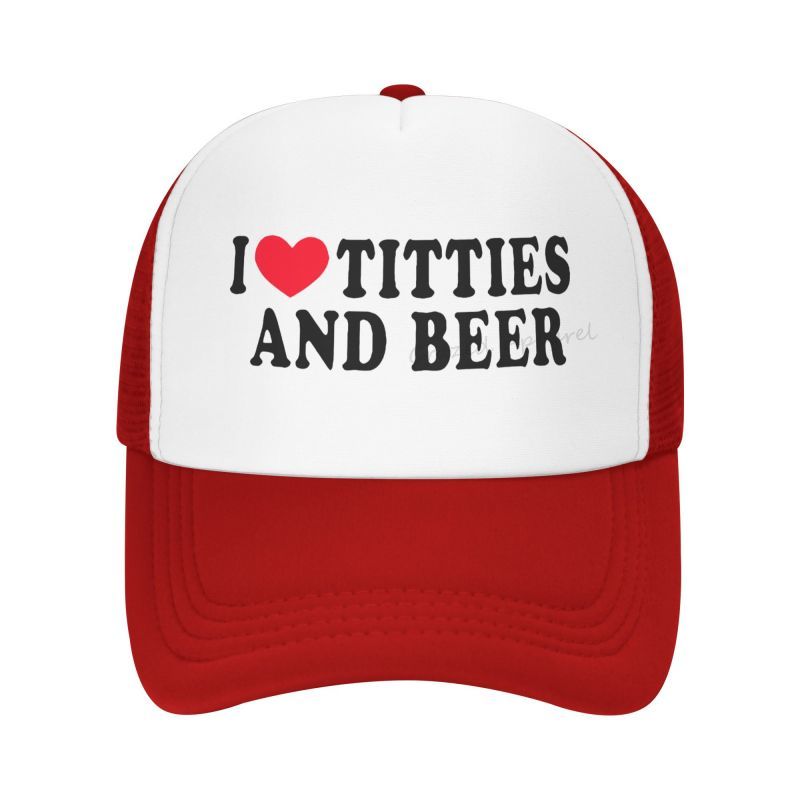 I Love Titties and Beer Hat by White Market