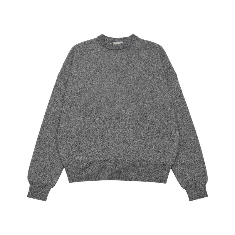 Oversized Knitted Oversized Pullover Hoodie by White Market