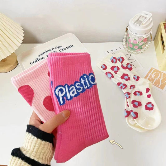 Barbie Plastic Socks by White Market