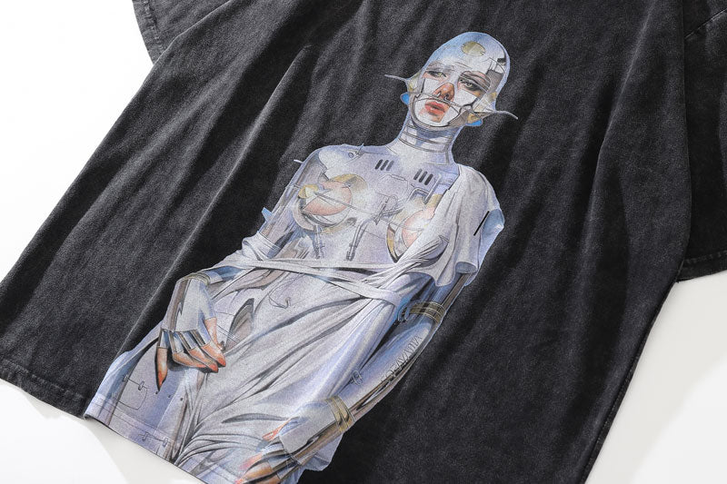 Hajime Sorayama "Woman" Oversized Tee by White Market