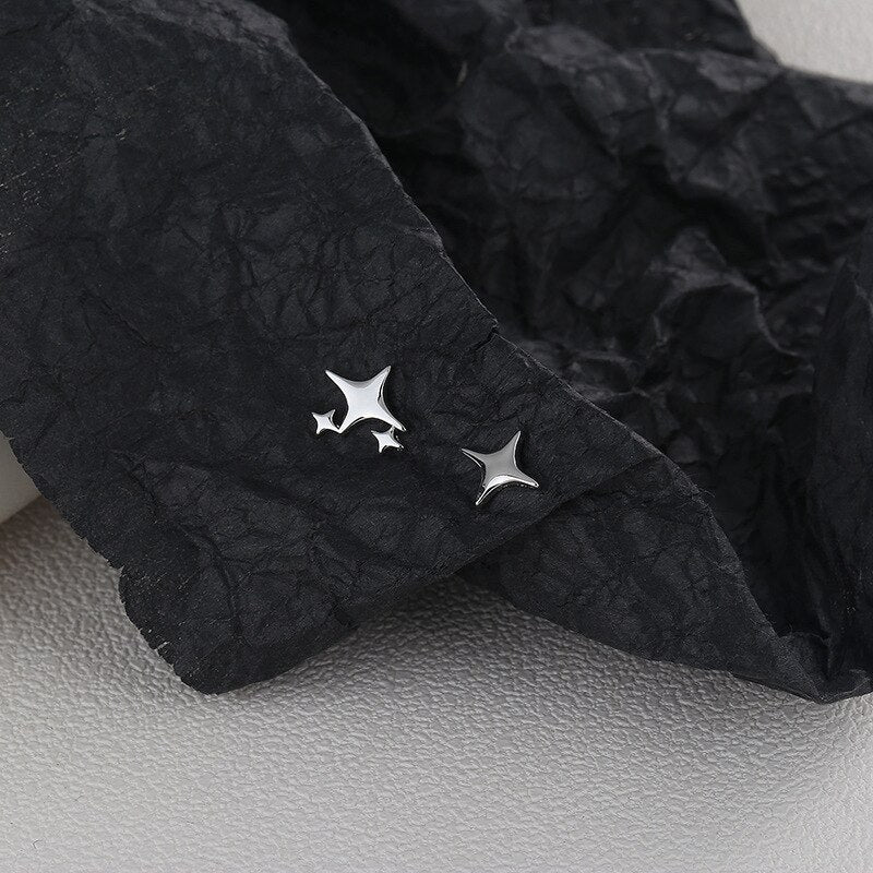 Sparkle Stars Earrings by White Market