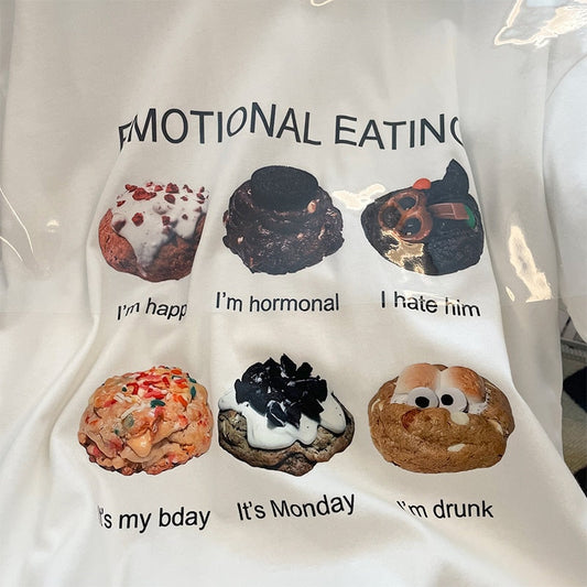 Emotional Eating Tee by White Market