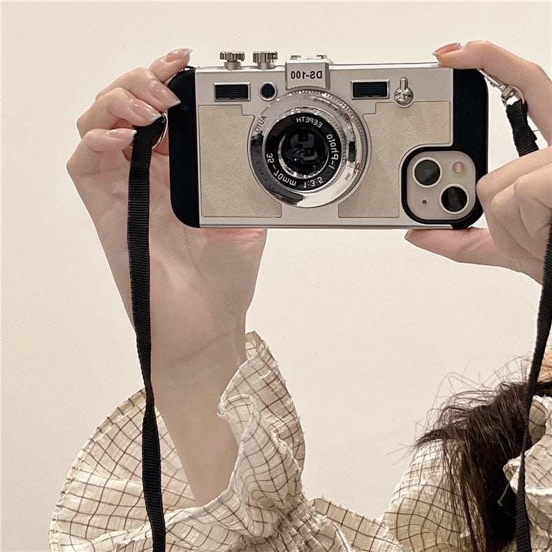 Retro Camera iPhone Case by White Market