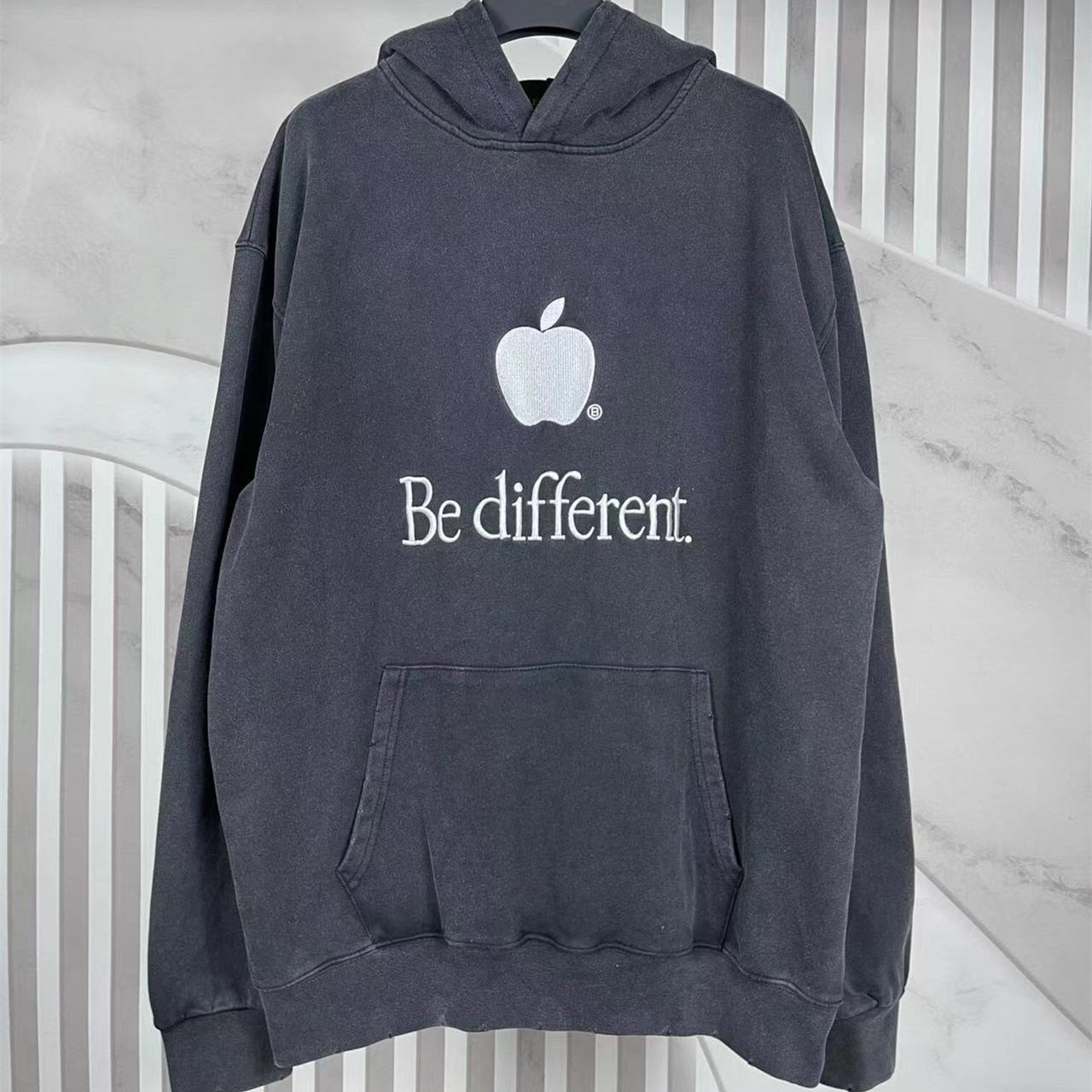 Be Different Apple Hoodie by White Market