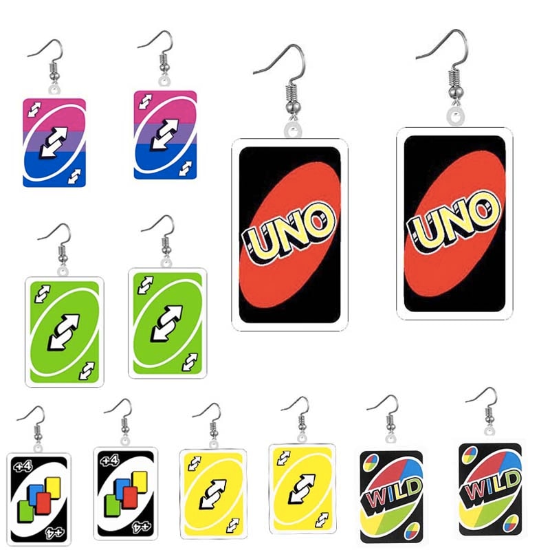 Uno Earrings by White Market