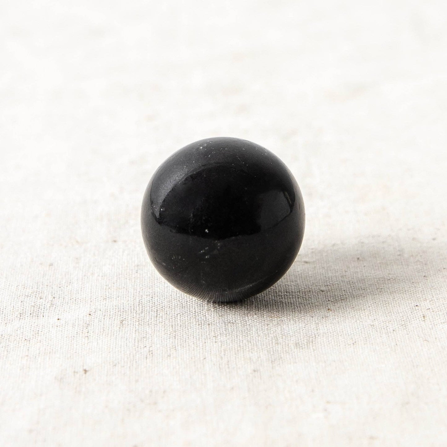 Black Obsidian Sphere with Tripod by Tiny Rituals