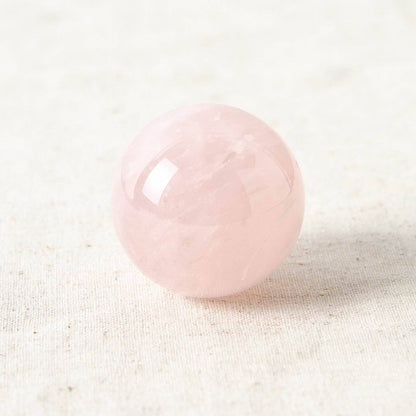 Rose Quartz Sphere with Tripod by Tiny Rituals