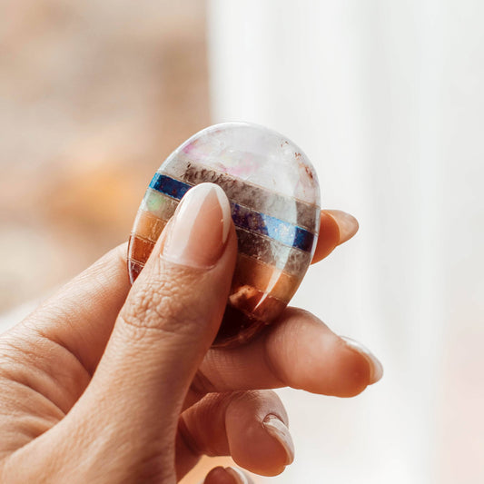 Chakra Worry Stone by Tiny Rituals