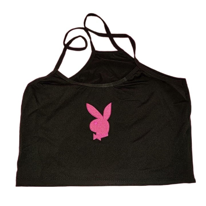 Embroidered Playboy Cami Top by White Market