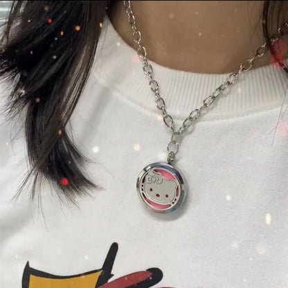 Kitty Locket Necklaces by White Market