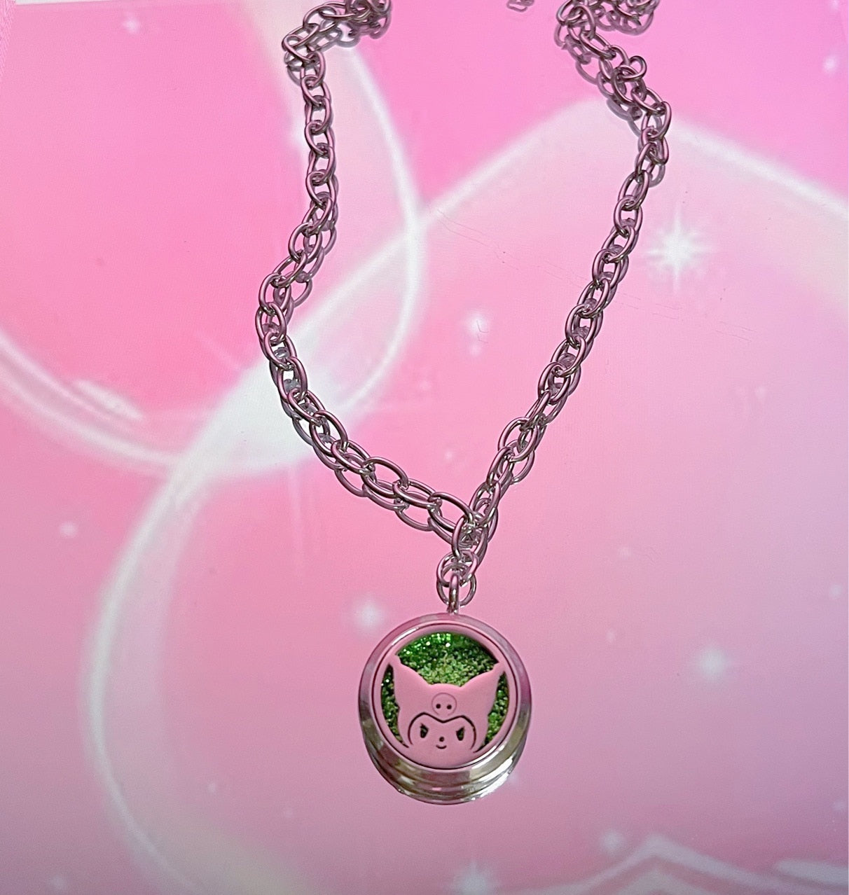 Kitty Locket Necklaces by White Market