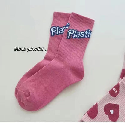 Barbie Plastic Socks by White Market