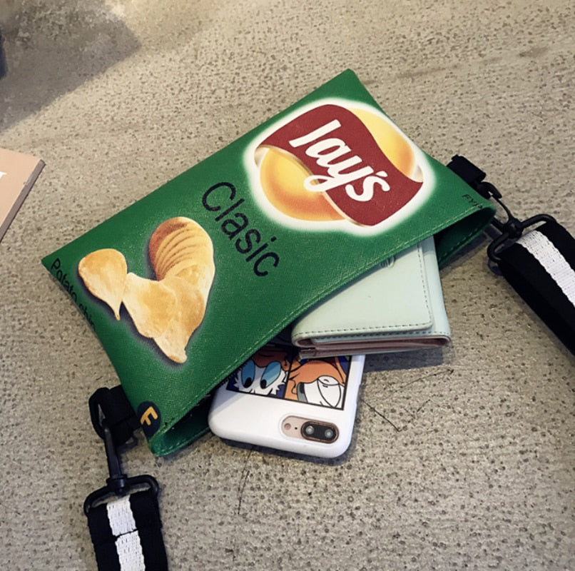 Lays Chips Shoulder Bag by White Market