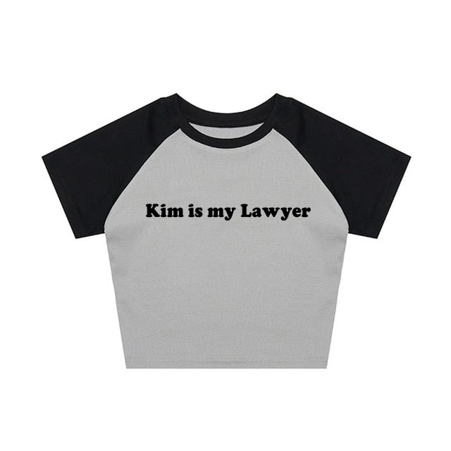 Kim Is my Lawyer Tee by White Market