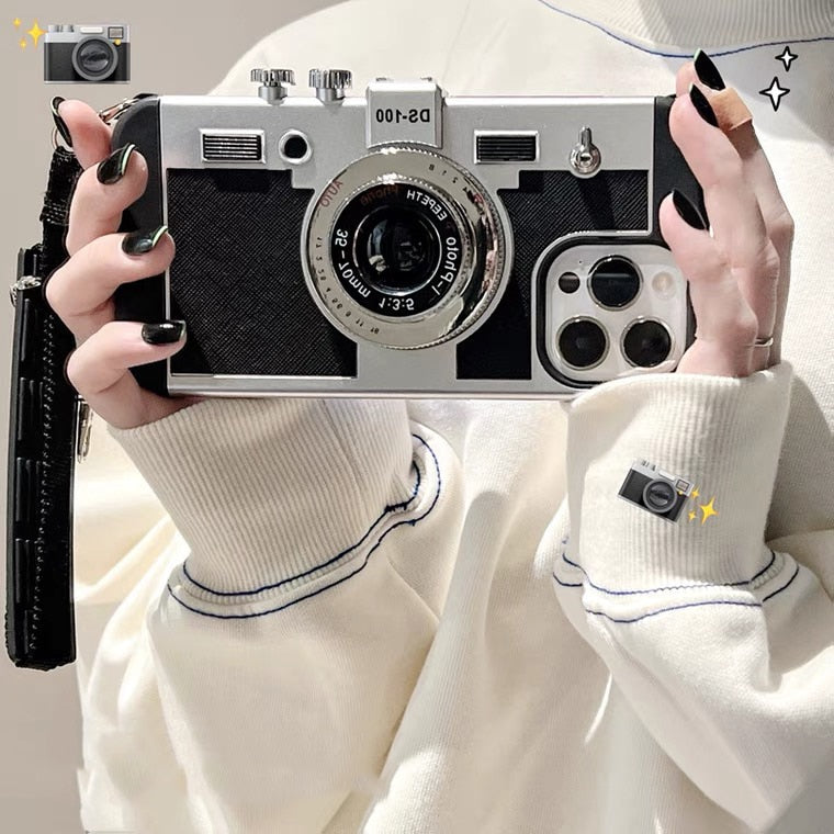 Retro Camera iPhone Case by White Market