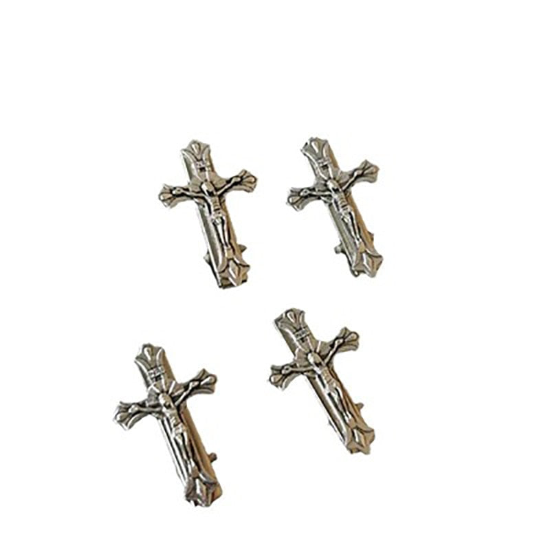 Steel Cross Hair Clips by White Market