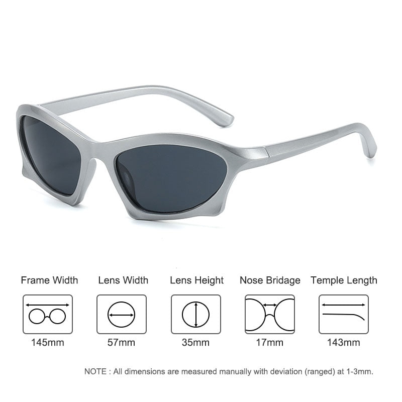 Chrome Futurism Sunglasses by White Market