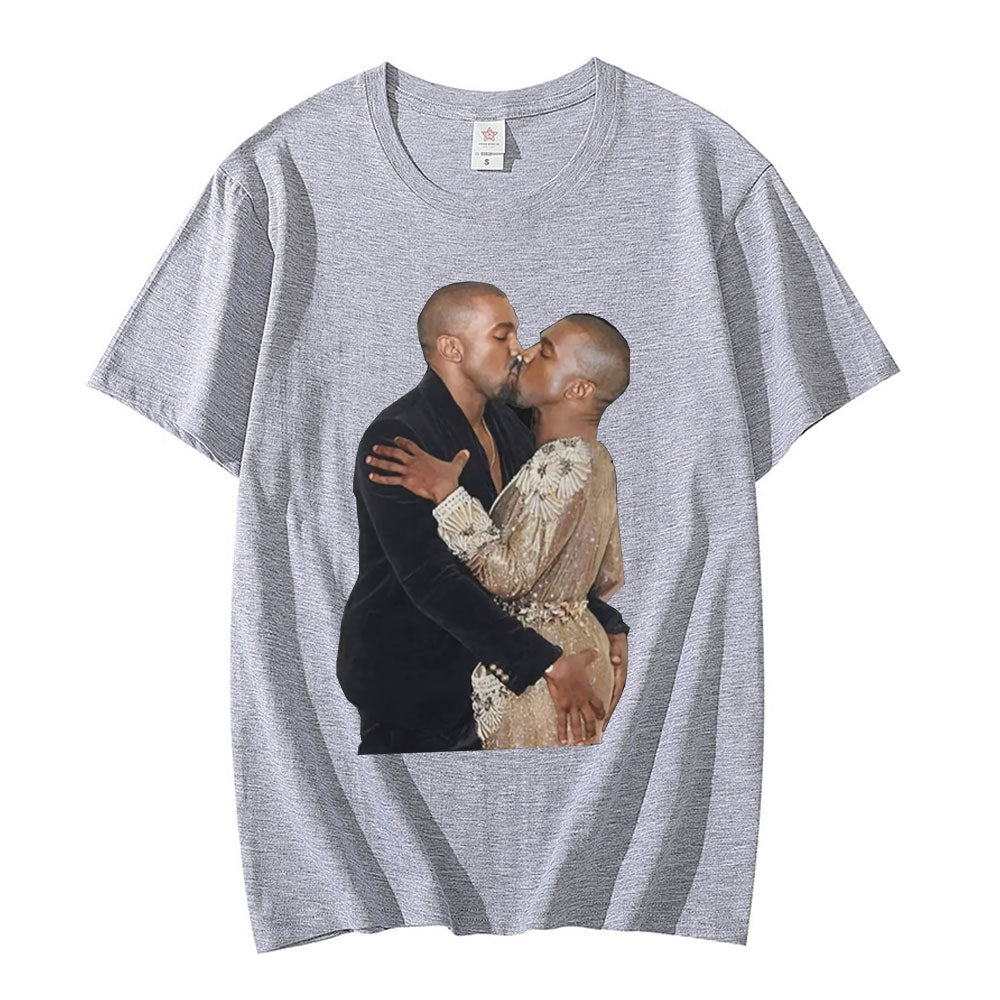 Kanye West Kissing Kanye West Tee by White Market