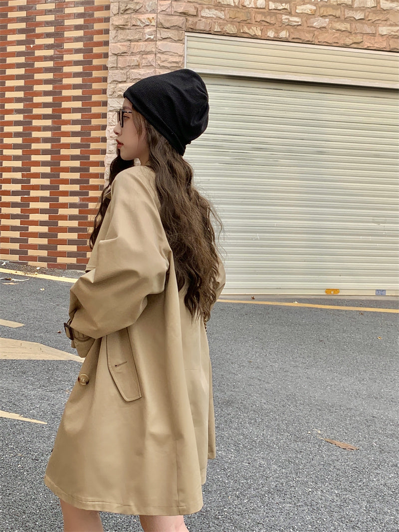 Safari Khaki Trench Coat by White Market