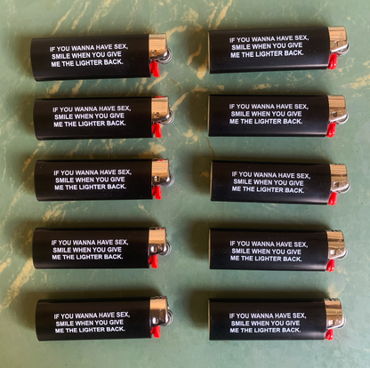 "If You Wanna Have Sex" Lighters by White Market