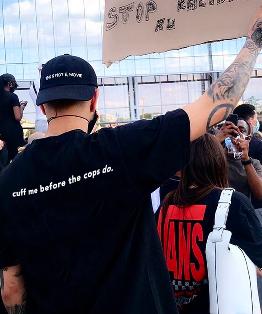 "Cuff Me Before The Cops Do" Tee by White Market