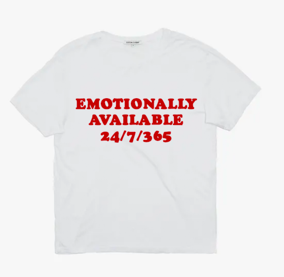 "Emotionally Available" Tee by White Market