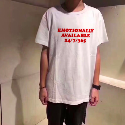 "Emotionally Available" Tee by White Market