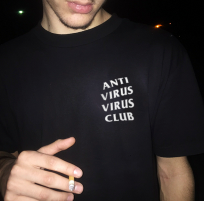 "Anti Virus Virus Club" Tee by White Market