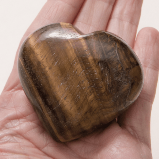 Tiger Eye Heart by Tiny Rituals