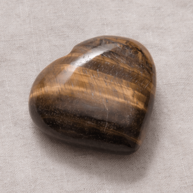 Tiger Eye Heart by Tiny Rituals