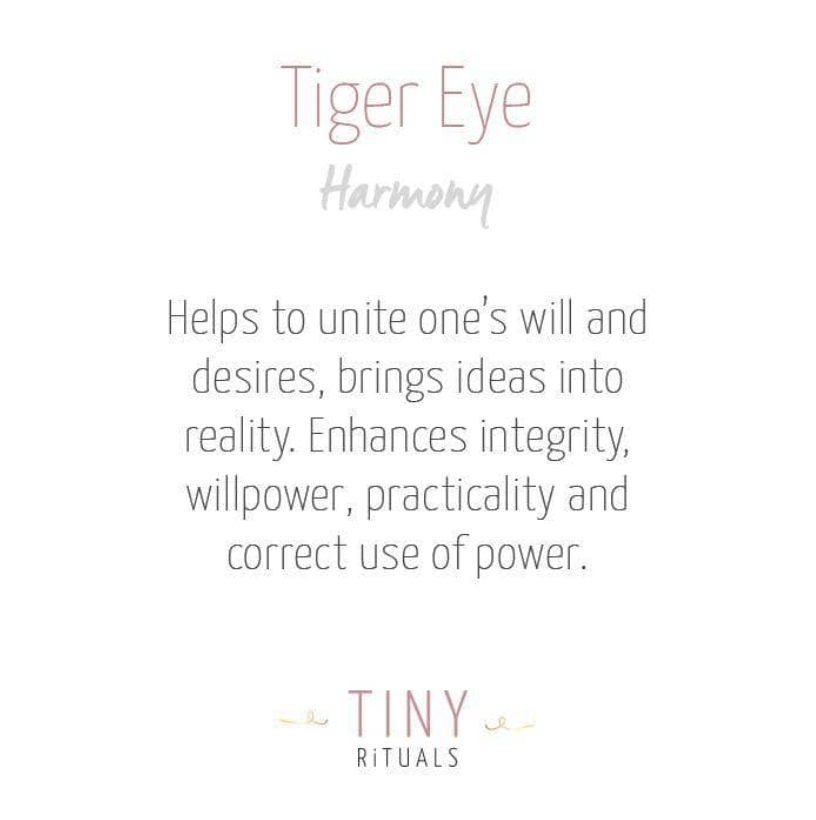 Tiger Eye Heart by Tiny Rituals