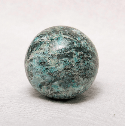 Chrysocolla Sphere with Tripod by Tiny Rituals