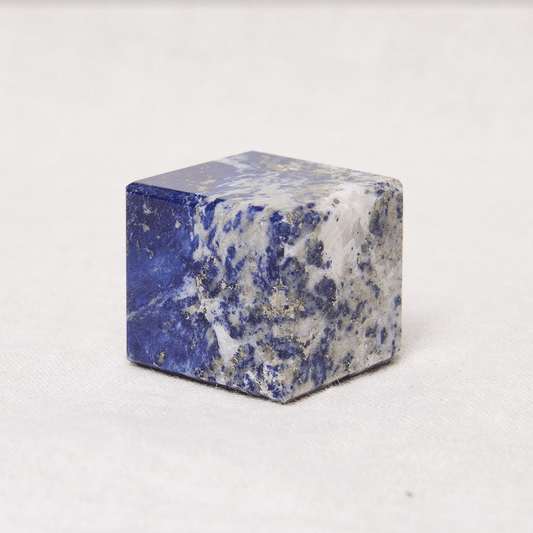 Lapis Lazuli Cube by Tiny Rituals