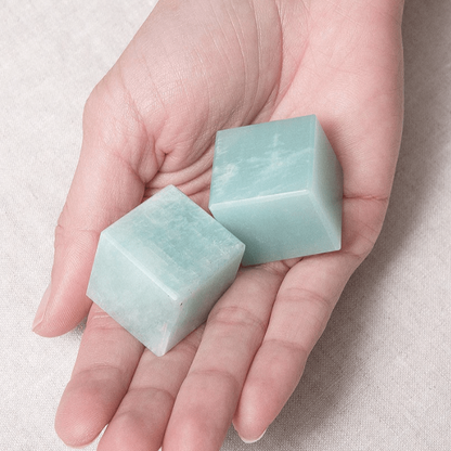 Amazonite Cube by Tiny Rituals