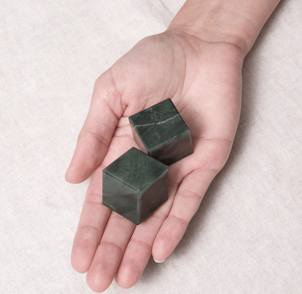 Green Jade Cube by Tiny Rituals