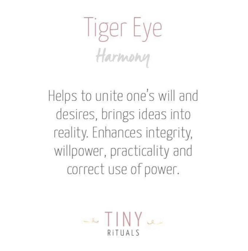 Tiger Eye  Angel by Tiny Rituals