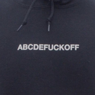 "Abcdefuckoff" Hoodie by White Market