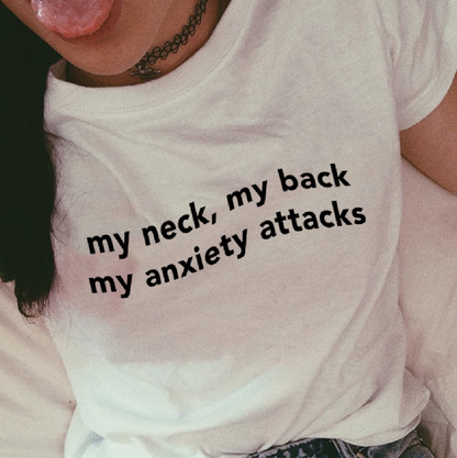 "Anxiety Attacks" Tee by White Market