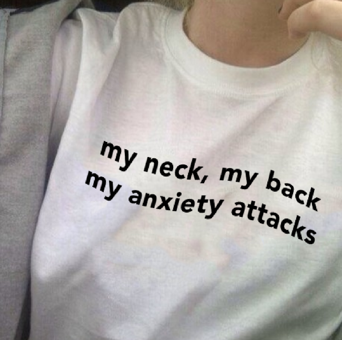 "Anxiety Attacks" Tee by White Market