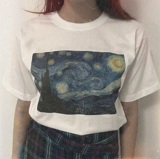 "Starry Night" Art Tee by White Market