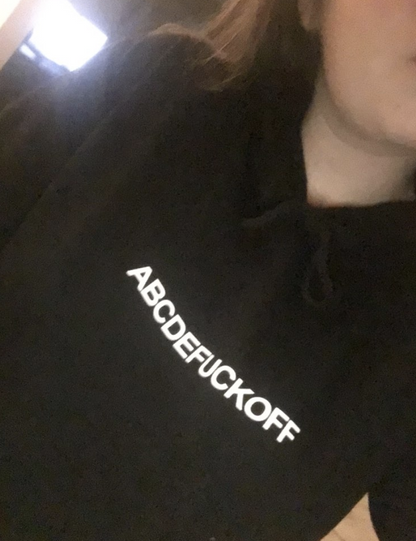 "Abcdefuckoff" Hoodie by White Market